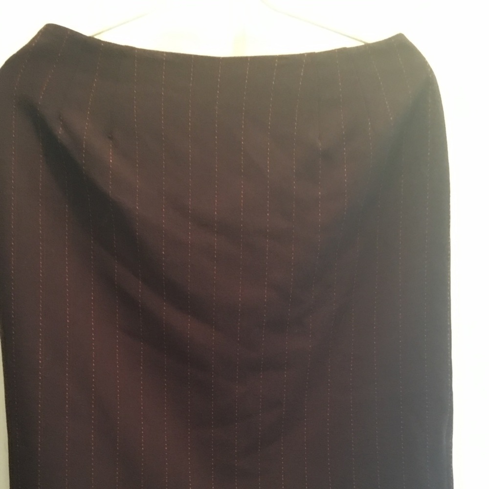 Larry Levine pin stripe business skirt.